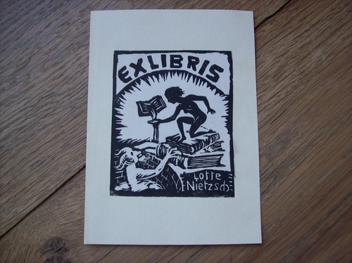 Libris erotic bookplate - libris,