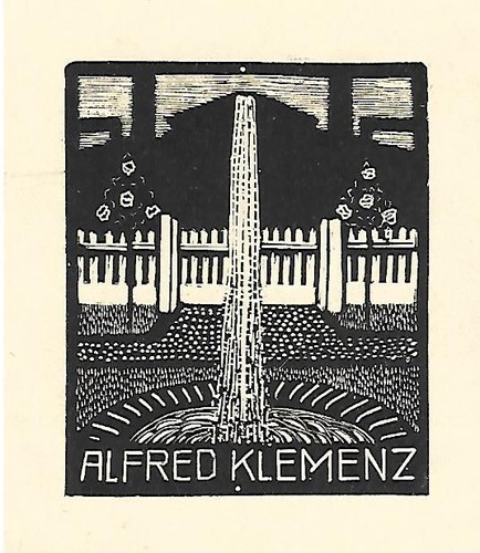 Original grafik exlibris - original,