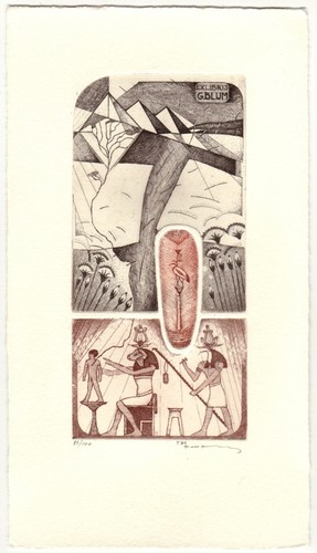 Jan scheir exlibris für - exlibris,