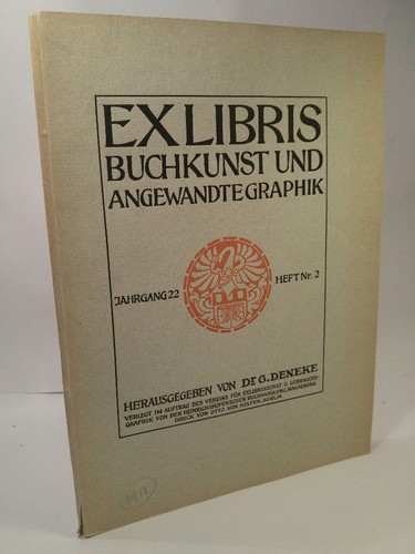 Exlibris buchkunst und - exlibris,
