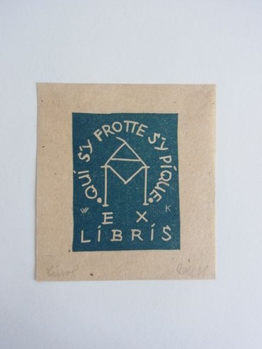 Exlibris qui frotte s y - exlibris,