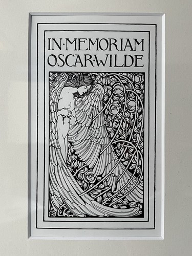 Jugendstil libris w - jugendstil,