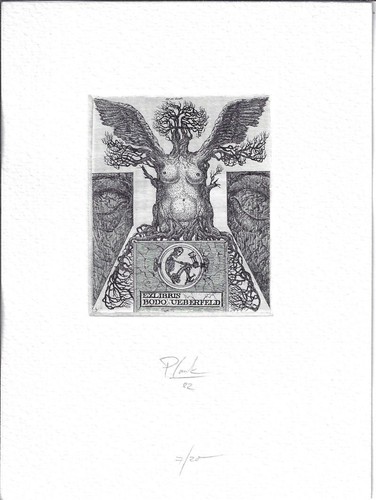 Heinz plank exlibris für - heinz,