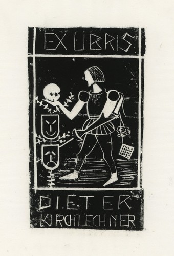 Exlibris dieter kirchlechner - exlibris,
