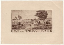 ANONYM: Exlibris für Hans und