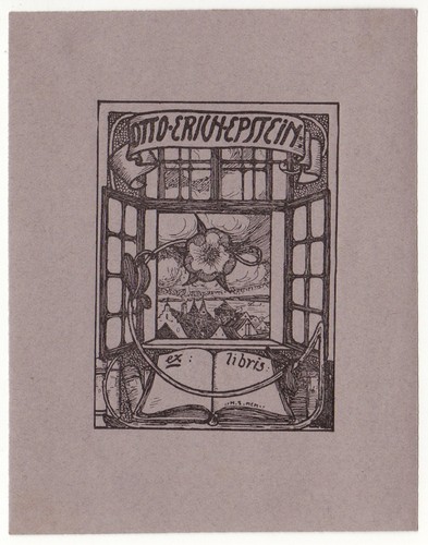 Hugo steiner prag - hugo, exlibris
