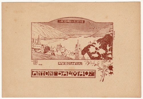 Lorenzo brunet exlibris - brunet:,