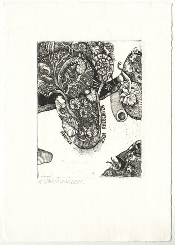 Steenvoorden exlibris für - ab, steenvoorden: