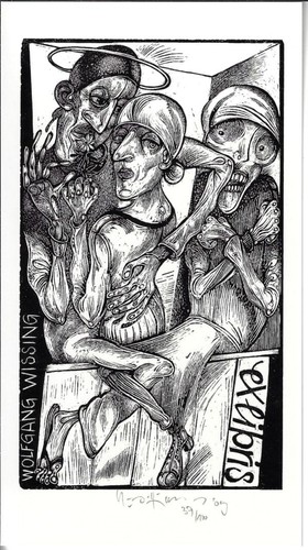Karl georg hirsch exlibris - karl-georg, hirsch: