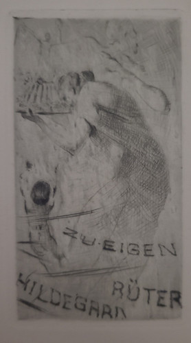 Exlibris von walter richard - exlibris,