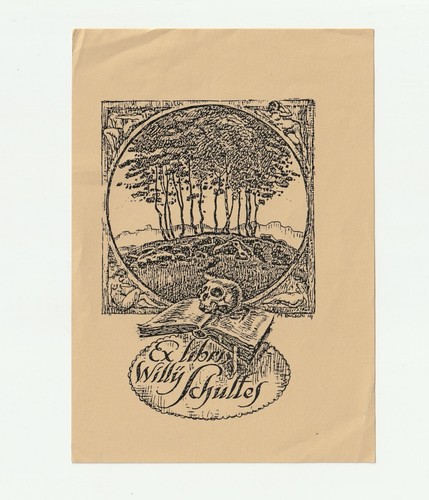 Albert bütschi exlibris für - albert, bÜtschi: