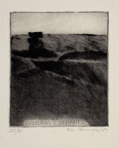 Emanuel ranny exlibris - for, e