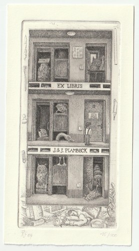 Andreas raub exlibris für - andreas,