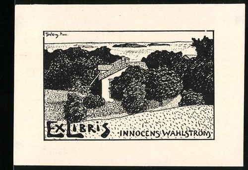 Exlibris innocens wahlström - exlibris,