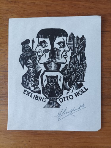 Exlibris antoon herckenrath - exlibris,,