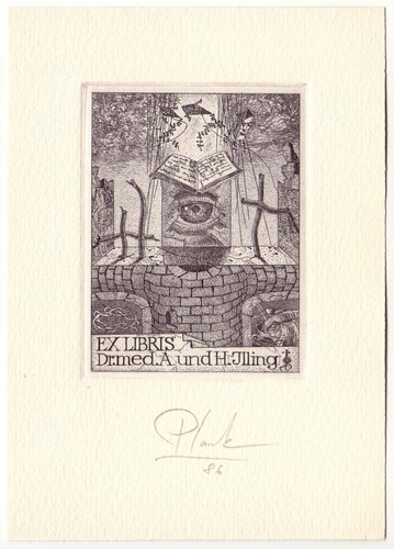 Heinz plank exlibris - heinz,