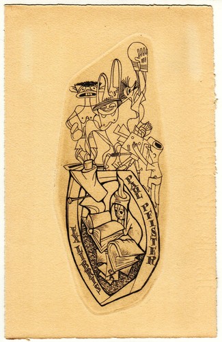 Frank alpresa exlibris für - exlibris,