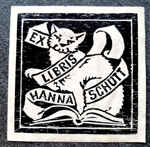 Exlibris für hanna schütt - exlibris,