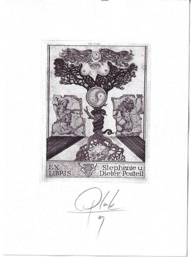 Heinz plank exlibris für - heinz,