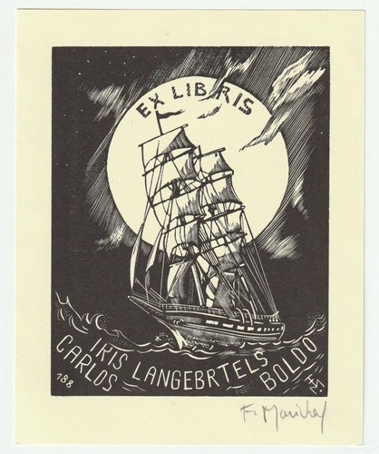 Francois marechal exlibris - francois,