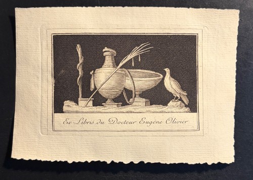 Exlibris docteur eugene - docteur,