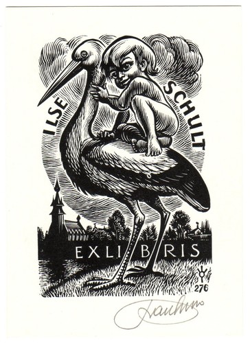 Frank ivo van damme - van, exlibris