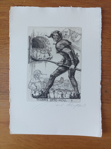 Exlibris karl blossfeld - exlibris,,