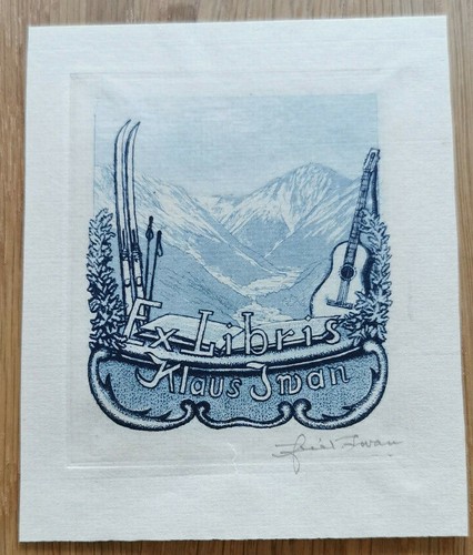 Friedrich iwan exlibris - ,