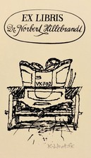 KAMIL LHOTAK: Exlibris for Dr