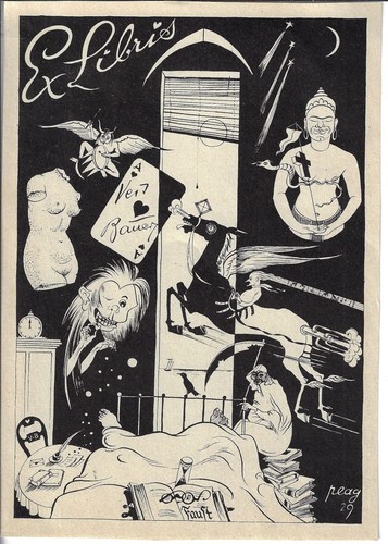 Peter anton gekle - gekle:, exlibris