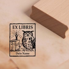 Ex Libris Stempel mit Name -