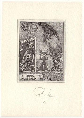 Heinz plank exlibris für - plank:,