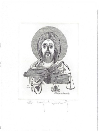 Wojciech luczak exlibris für - luczak:,