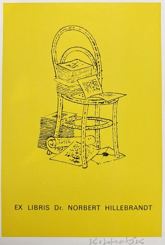 Kamil lhotak exlibris for - lhotak:, dr