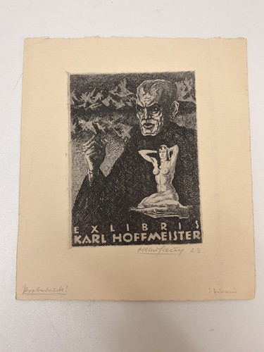 Paul bürck exlibris - bürck,