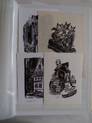 Konvolut von exlibris und - von,