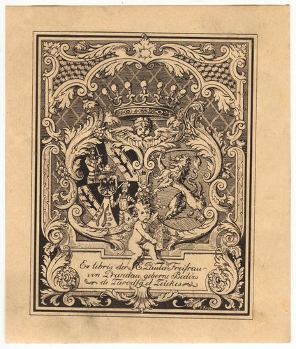 Ernst krahl exlibris - krahl:, für