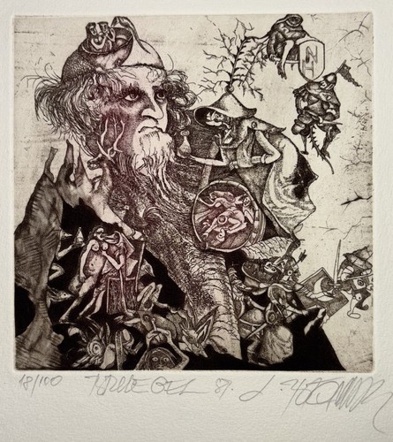 Leo bednarik exlibris - leo, for