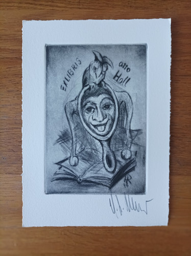 Exlibris hans jürgen - exlibris,,