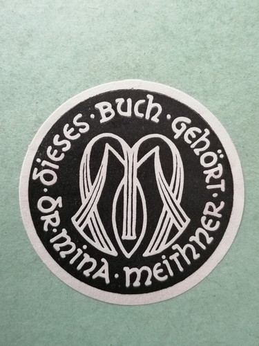 Exlibris mina meithner paula - exlibris,