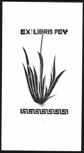 Exlibris pgy wort - exlibris,