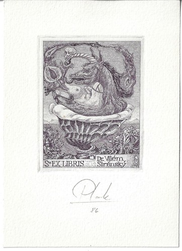 Heinz plank exlibris - exlibris, für