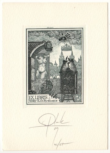 Heinz plank exlibris - exlibris, für