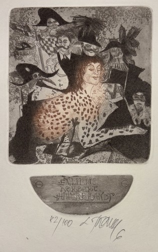 Leo bednarik exlibris for - exlibris,