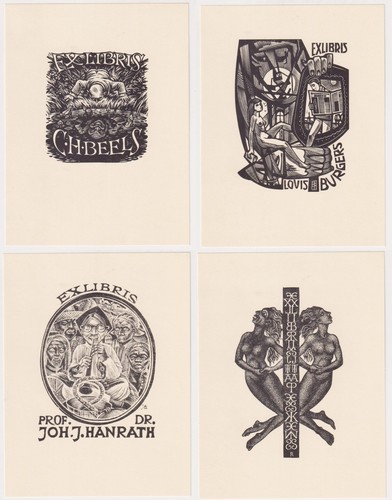 Exlibris mappe mit 8 - mit,