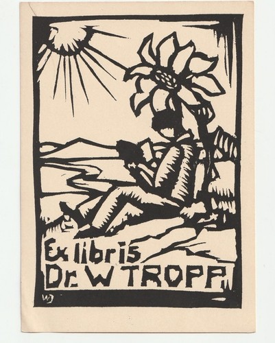 Wilhelm johannsen exlibris - wilhelm,