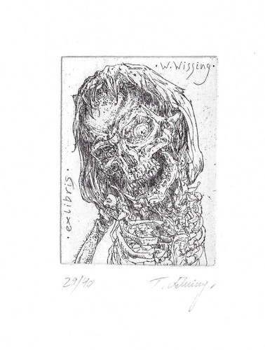 Thomas löhning exlibris - thomas, lÖhning: