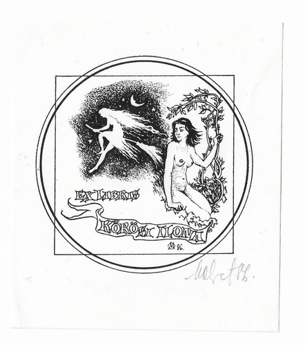 Maret olvet exlibris - olvet:,