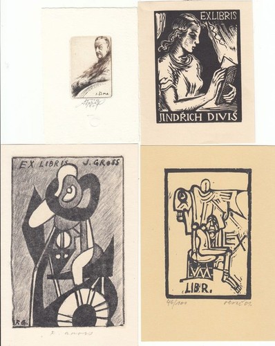 Exlibris bookplate - 4,