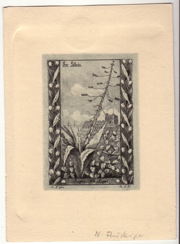 Marie flückiger exlibris - marie,